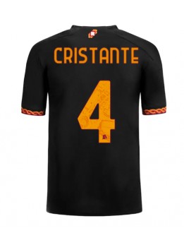 AS Roma Bryan Cristante #4 Ausweichtrikot 2023-24 Kurzarm